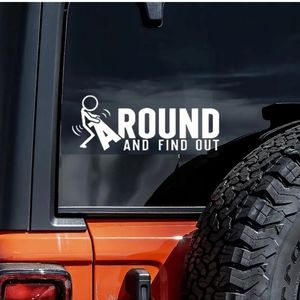 F*ck Around and Find Out Vinyl Decal